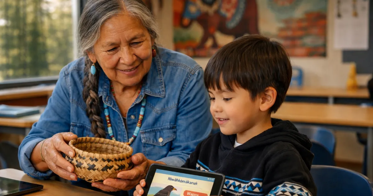 Indigenous language revitalization